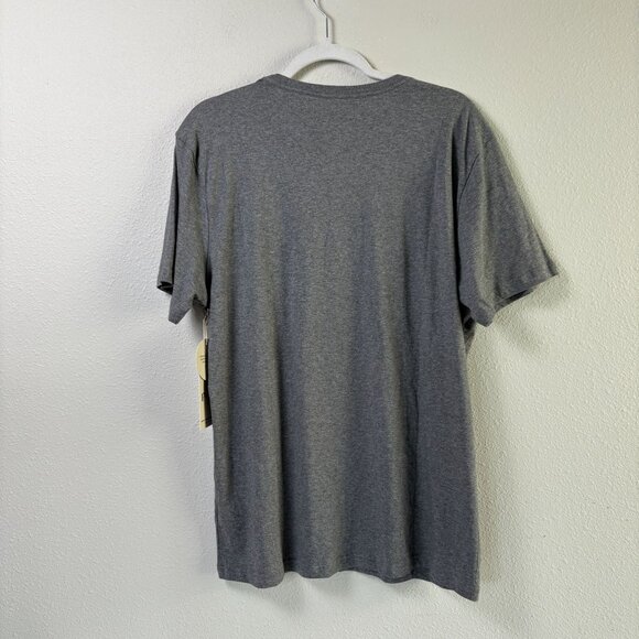 PACT One For All Unisex Crew Neck Tee Size M Heather Gray Short Sleeve Shirt NWT - Picture 3 of 9
